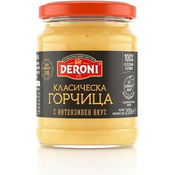 Горчица ДЕРОНИ класическа