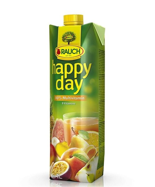 Сок HAPPY DAY мултивитамин 100%