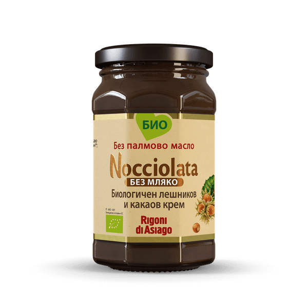 Какаов и лешников био крем без мляко NOCCIOLATA БИО