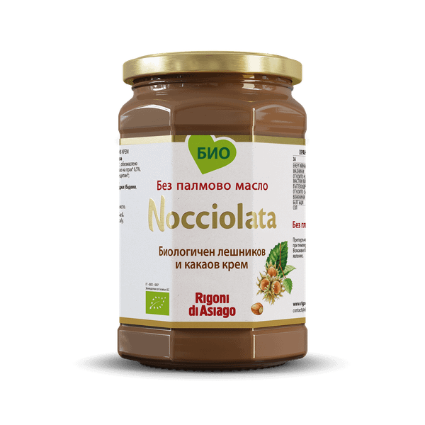 Какаов и лешников био крем NOCCIOLATA БИО