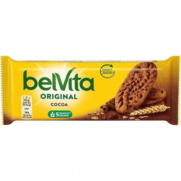 Бисквити BELVITA какао и шоколад