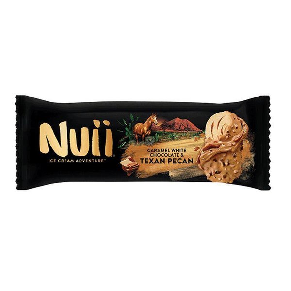 Сладолед NUII Caramel White Chocolate & Texan Pecan