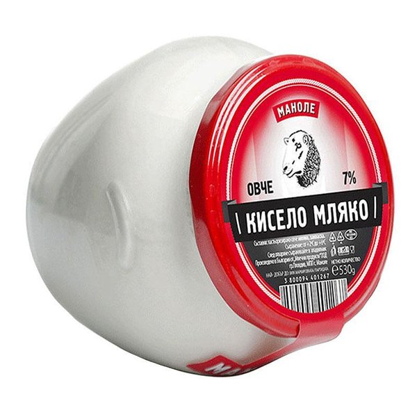 Овче кисело мляко МАНОЛЕ 7%