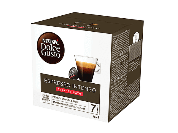 Кафе капсули NESCAFE Dolce Gusto Espresso Intenso Decaffeinato