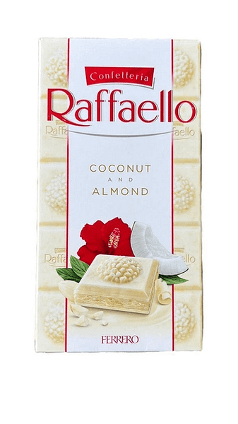 Шоколад RAFFAELLO с кокос и бадеми