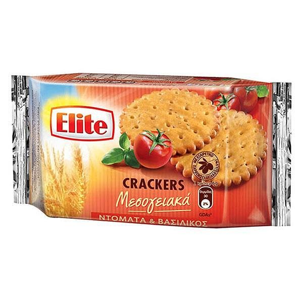 Крекери ELITE домат и босилек