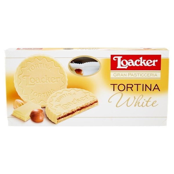 Бисквити LOACKER Tortina бяла