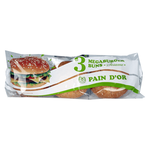 Мега бъргър PAIN D'OR сусам