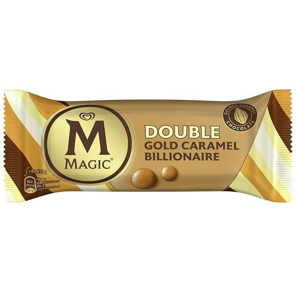 Сладолед MAGIC Stick Gold карамел