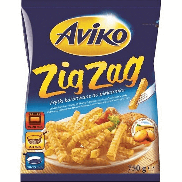 Замразени картофи AVIKO къдрави