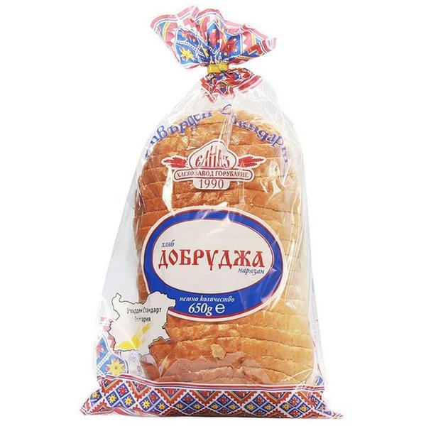 Хляб ЕЛИАЗ тип Добруджа нарязан