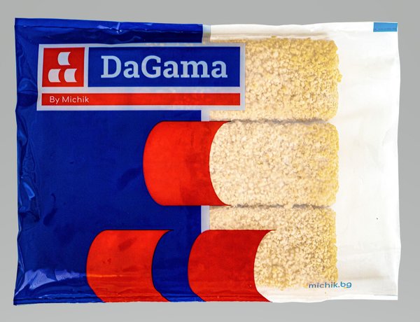 Замразени панирани рибни порции DAGAMA