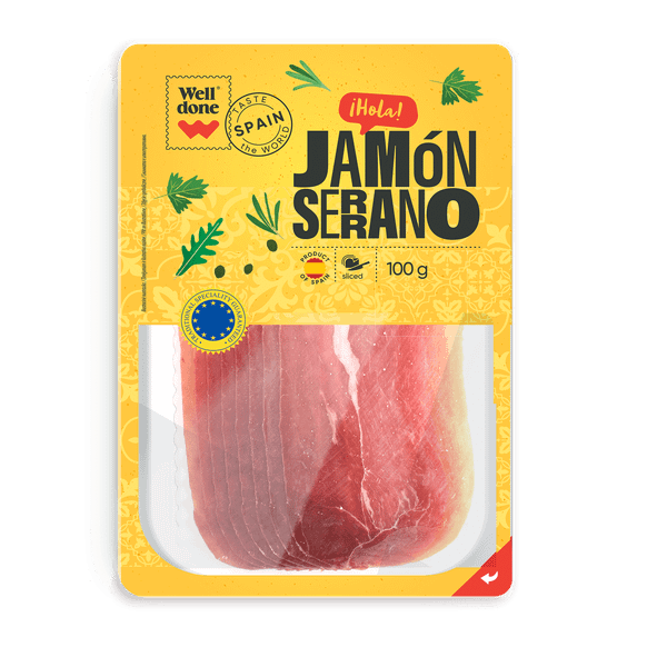Jamon Serrano WELL DONE слайс