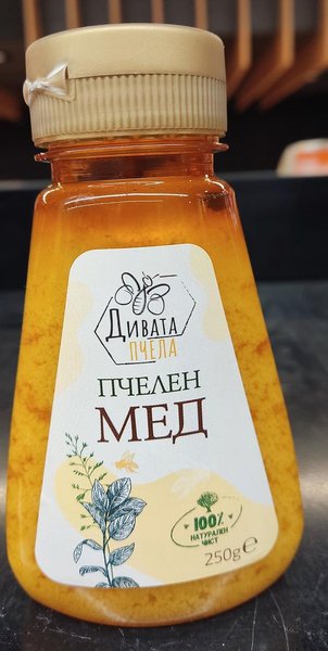 Пчелен мед ДИВАТА ПЧЕЛА в туба