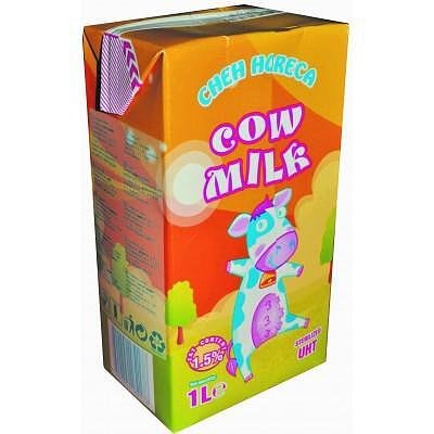 Прясно мляко UHT ЧЕХ 1,5%