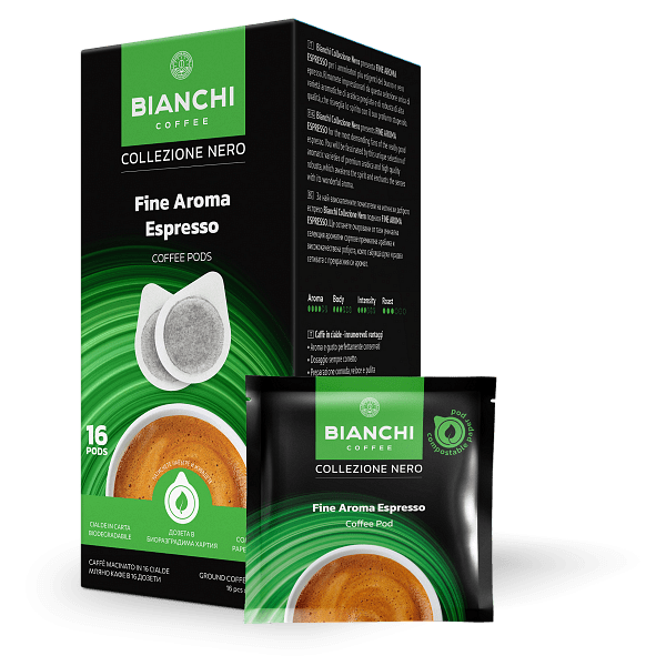 Кафе падове BIANCHI Collezione Nero Fine Aroma Espresso