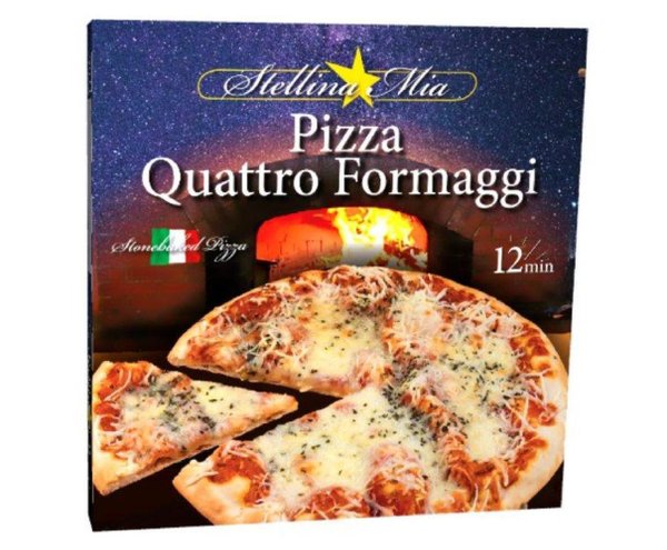 Замразена пица STELLINA MIA Quattro Formaggi