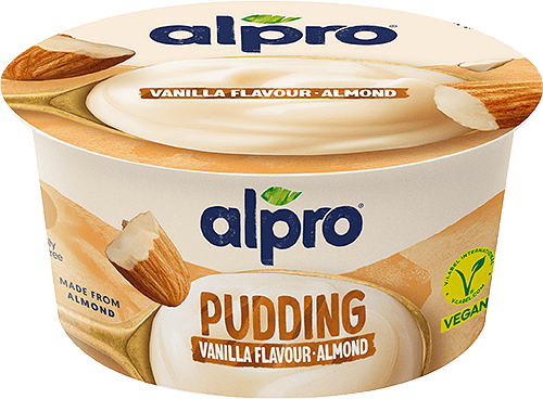 Пудинг ALPRO бадем и ванилия, веган,