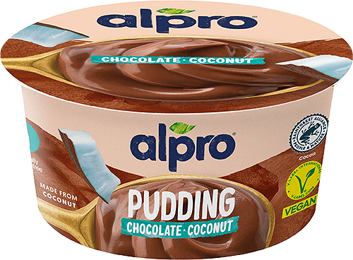 Пудинг ALPRO кокос и шоколад, веган,