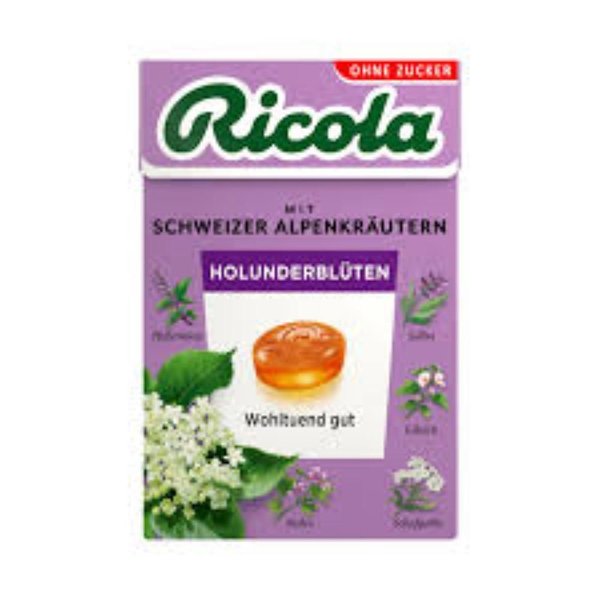 Бонбони RICOLA черен бъз