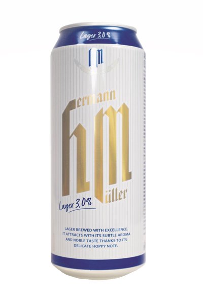 Бира HERMANN MUELLER Lager 3% алк.