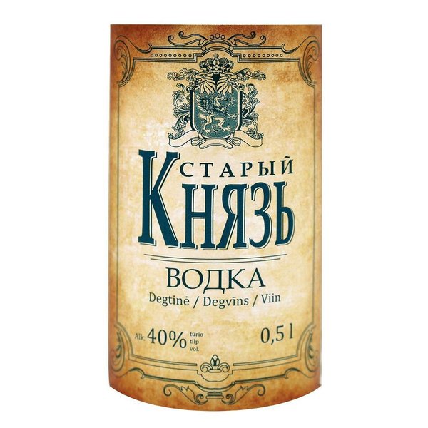 Водка СТАРЫЙ КНЯЗЬ 40%