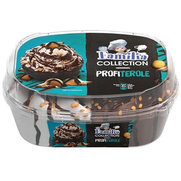 Сладолед FAMILIA Collection Profiterole