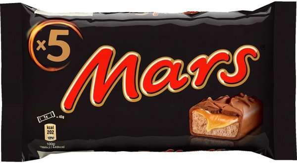 Шоколадов десерт MARS 5 PACK