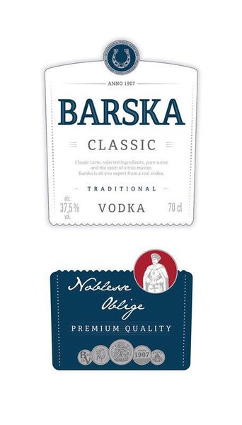 Водка BARSKA 37.5%