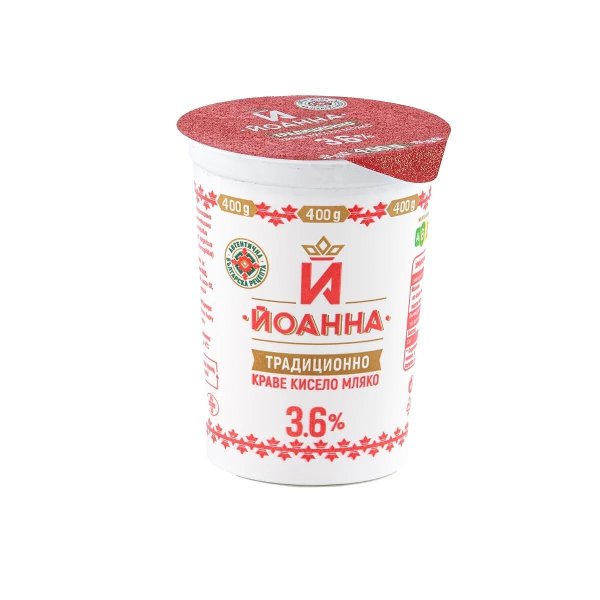Кисело мляко ЙОАННА 3,6%