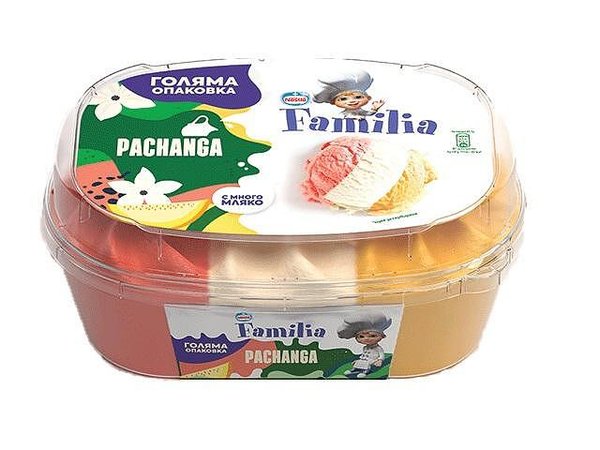 Сладолед FAMILIA пачанга