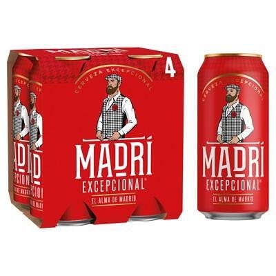 Бира MADRI кен мултипак 3+1 бр.