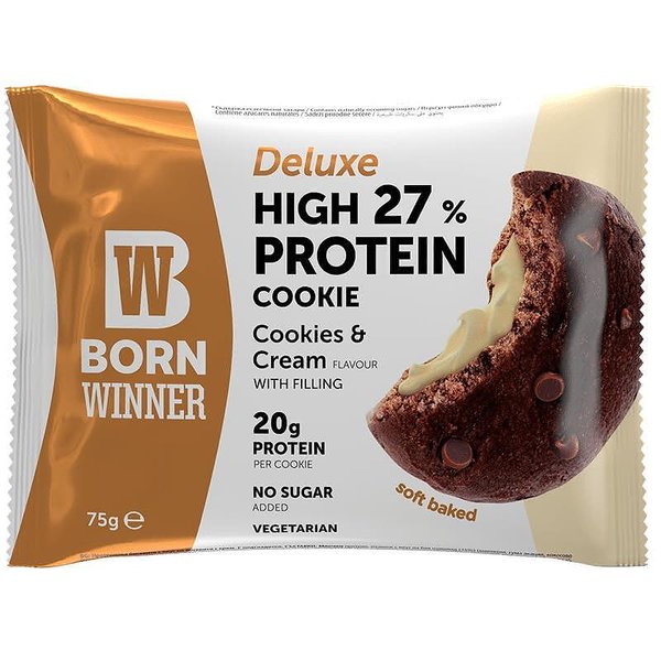 Протеинова бисквита Born Winner Deluxe с бисквитки и сметана