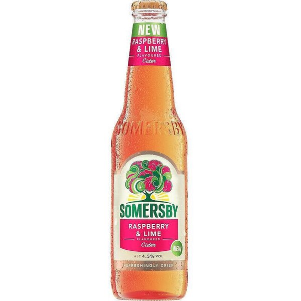 Сайдер SOMERSBY малина и лайм