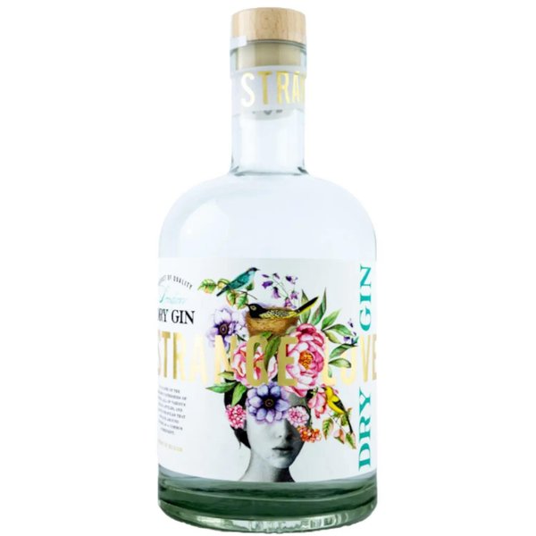 Джин STRANGE LUVE LONDON DRY 40% алк.