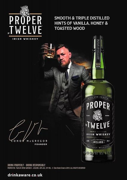 Ирландско уиски PROPER TWELVE 40% алк.