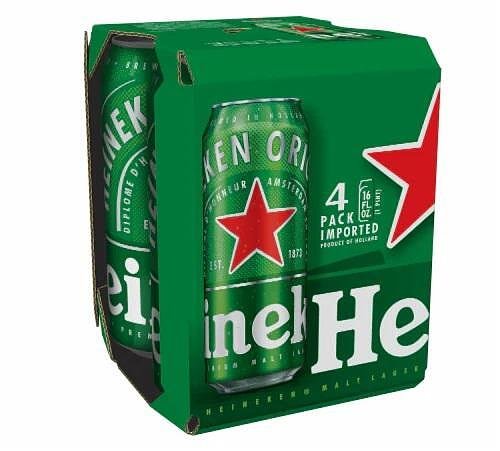 Бира HEINEKEN мултипак кен