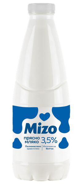 Прясно краве мляко MIZO 3.5%