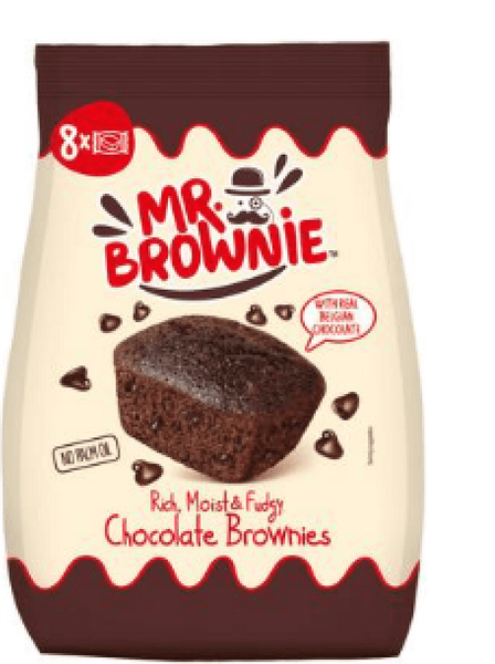 Брауни MR.BROWNIE белгийски шоколад 8 бр.