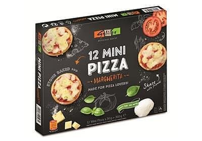 Замразени мини пици GALILEO Margherita 12 бр.