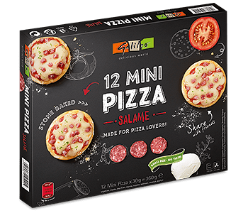 Замразени мини пици GALILEO Salami 12 бр.
