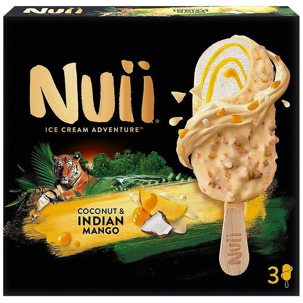 Сладолед NUII Coconut & Indian mango 214 г