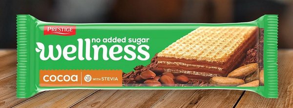Вафла с какао WELLNESS без захар