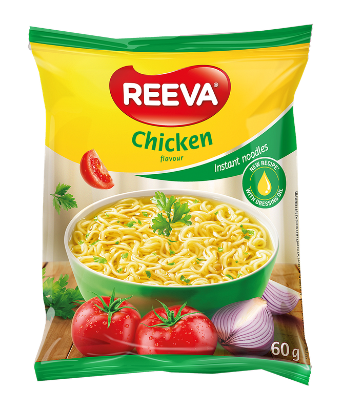 Инстантни спагети REEVA пиле 60 г