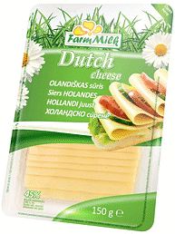 Гауда FARM MILK 45% слайс