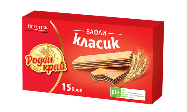 Вафли РОДЕН КРАЙ обикновени