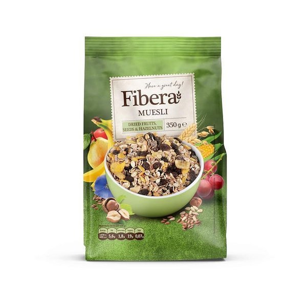 Мюсли FIBERA с ядки