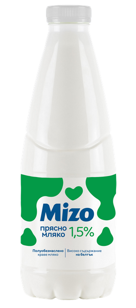 Прясно краве мляко MIZO 1.5%