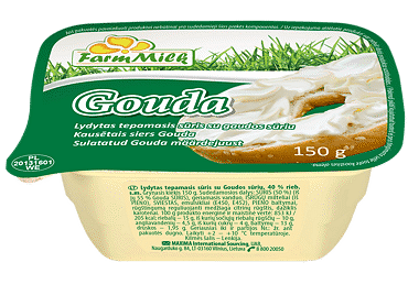 Топено сирене FARM MILK гауда за мазане