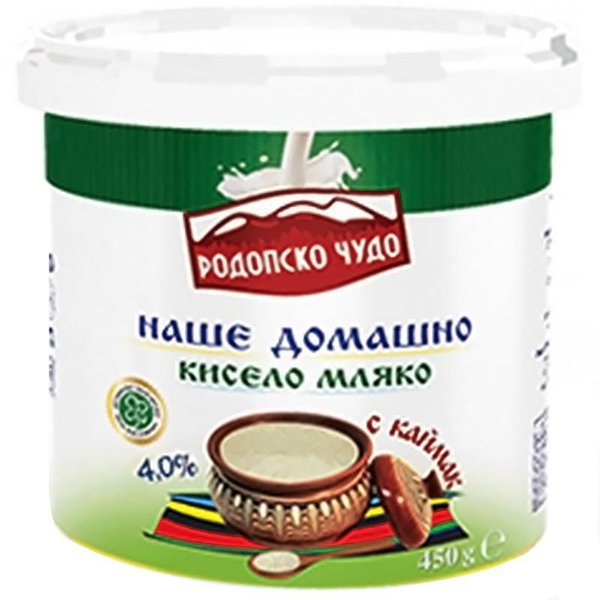 Кисело мляко РОДОПСКО ЧУДО с каймак 4%